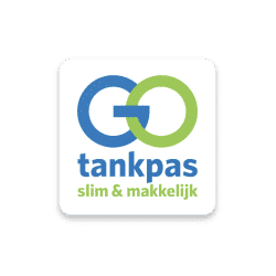 Een logo van go tankpas